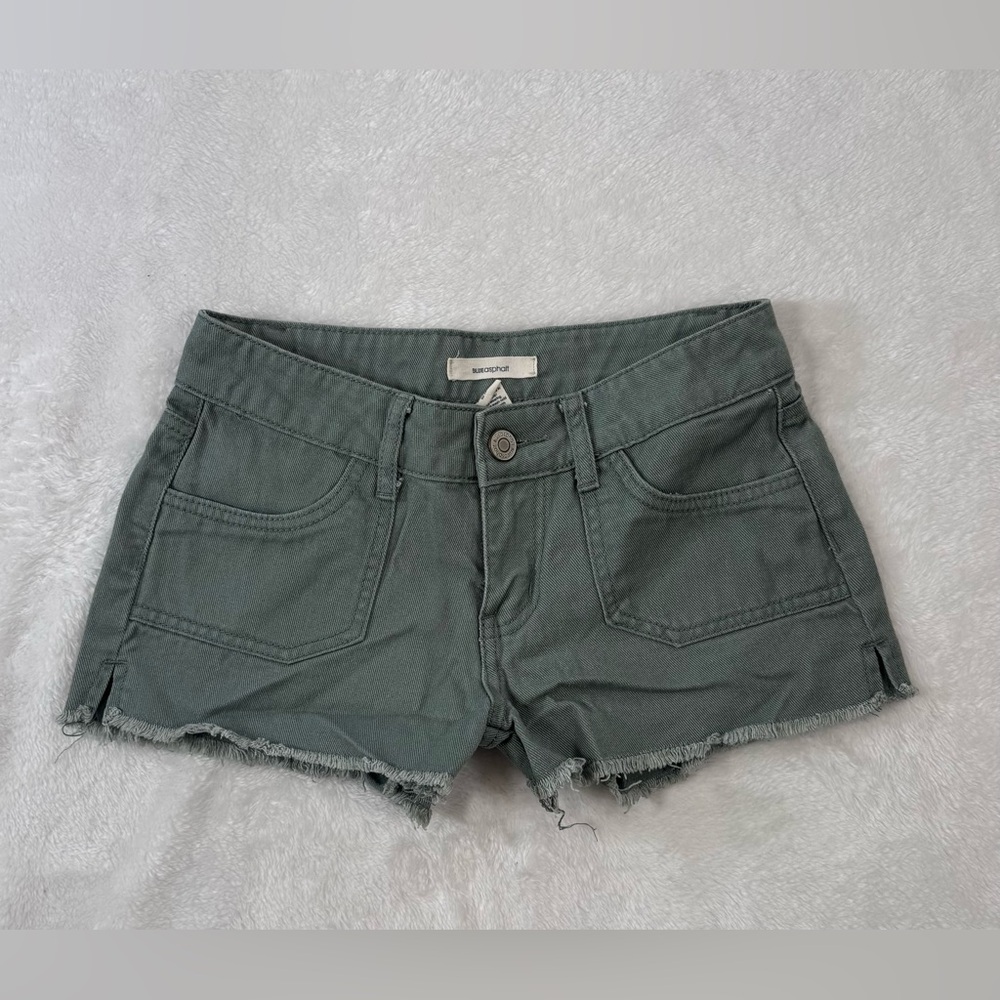 Blue Asphalt Jean Shorts Size 1
